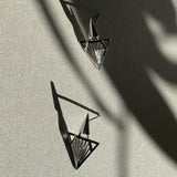 Empire Küpe - Rodyum Kaplama 925 Ayar Gümüş