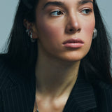 Maxi Luki ear cuff sol profil – deliksiz kullanım