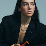 Maxi Luki ear cuff kombin görünümü – minimal ve sofistike