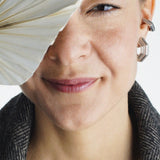 Octavia Earrings - Rhodium Plated 925 Sterling Silver