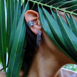 Platin Kaplama Gümüş Ear Cuff - Capri