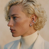 Small Verta Huggie Earrings