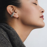 Eclipse Ear Cuff – 925 Ayar Gümüş Rodyum Kaplama