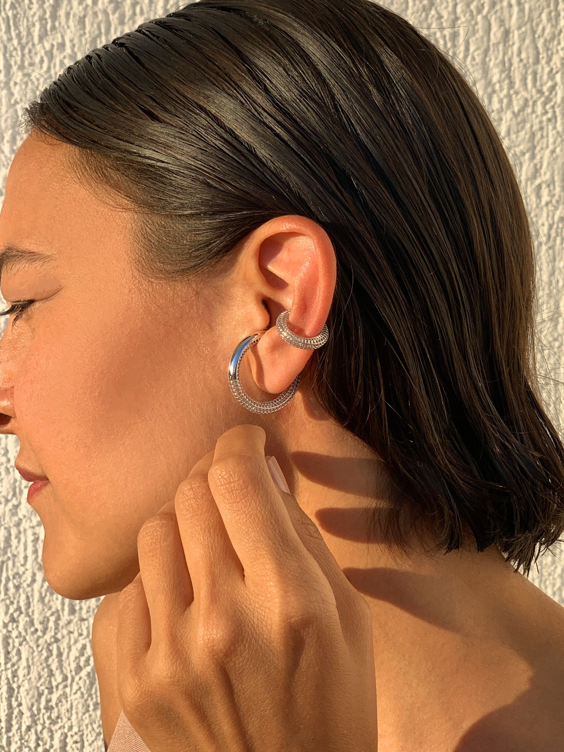 luki ear cuff deliksiz kullanım 925 gümüş