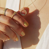 Dainty Princess Semita Necklace - 14K Gold Vermeil