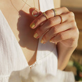 Dainty Princess Semita Necklace - 14K Gold Vermeil