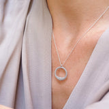 Princess Semita Necklace - Rhodium Plated 925 Sterling Silver