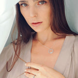 Princess Semita Necklace - Rhodium Plated 925 Sterling Silver