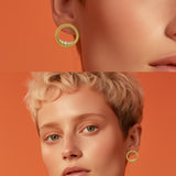 Princess Semita Earrings - 14K Gold Vermeil