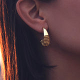 Regal Earrings - 14K Gold Vermeil