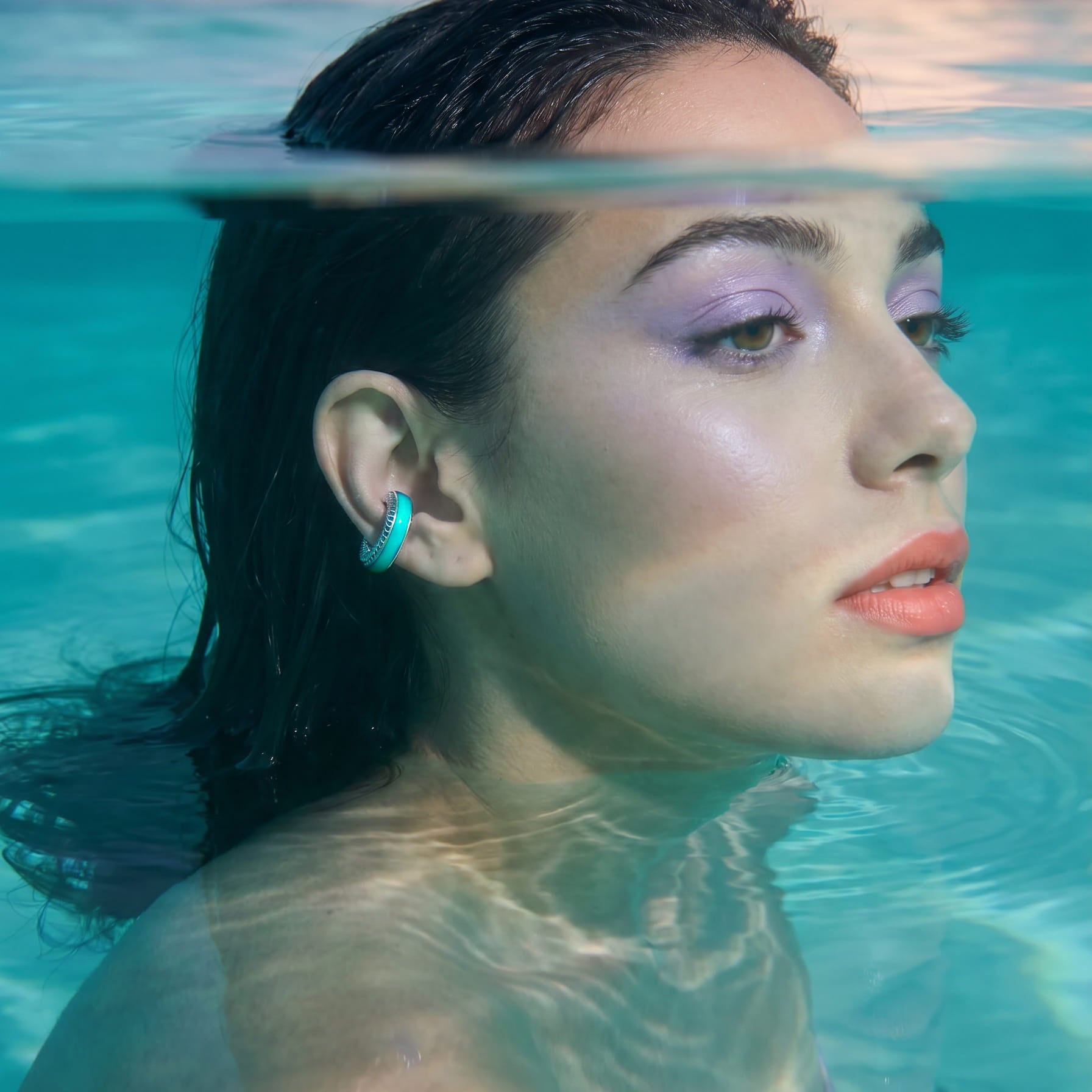 SEA FOAM SERENITY EAR CUFF