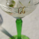 Semita Renkli Mineli 3'lü Ear Cuff Set I