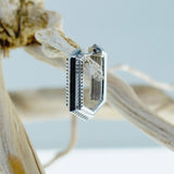 Trilux Earrings - Rhodium Plated 925 Sterling Silver
